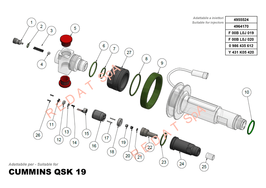 CUMMINS QSK 19